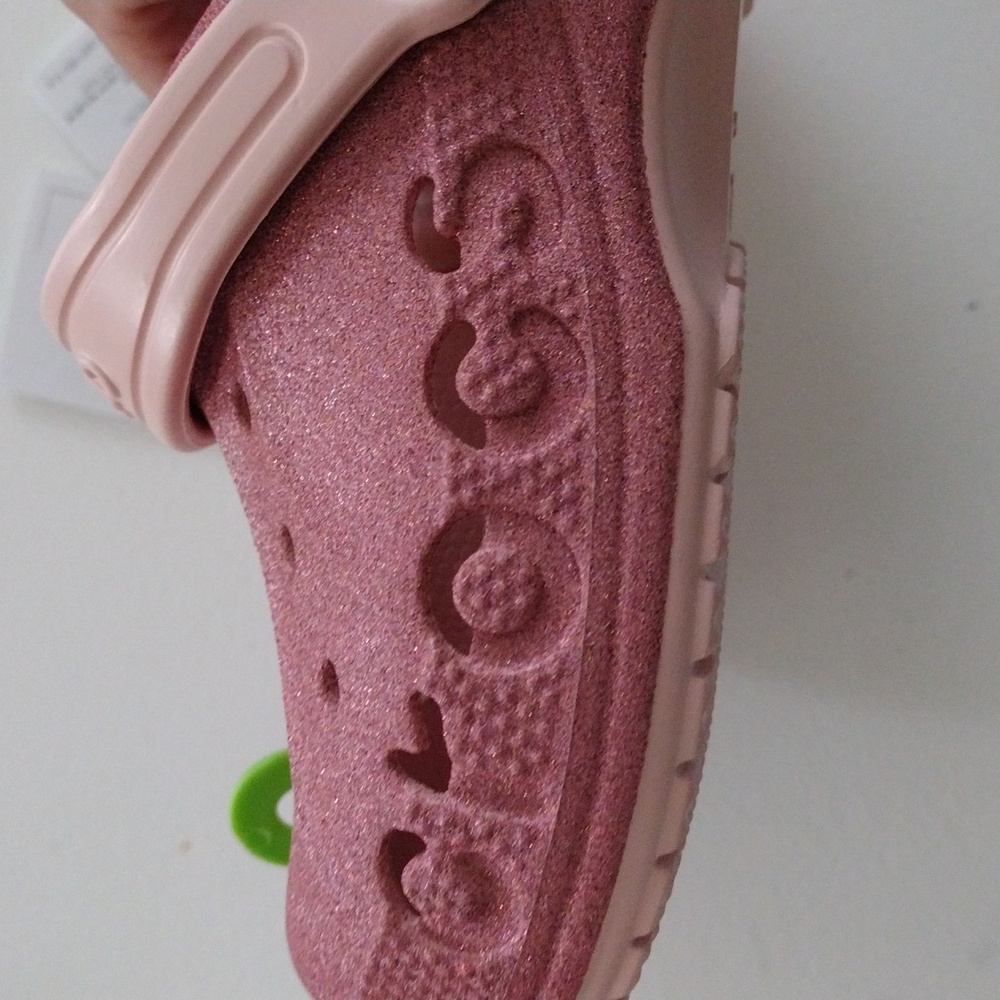 Crocs Girl's Baya Glitter Clog. C13 - Picture 12 of 15